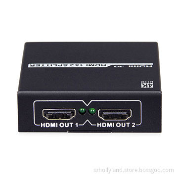 Full HDMI 1.4 1x2 Splitter with HDCP and 8kV ESD Protection